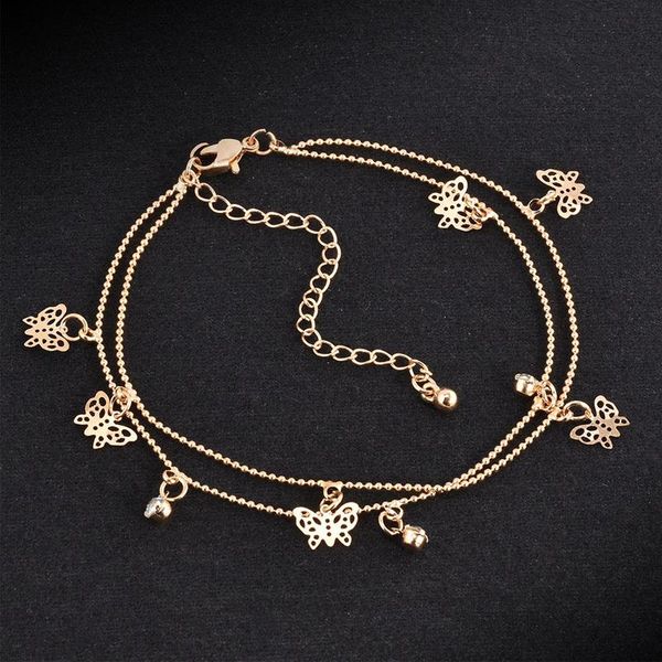 anklets punk 2021 bohemia women's foot chain summer personality wild double butterfly lady legs anklet jewelry wholesale, Red;blue
anklets punk 2021 bohemia women's foot chain summer personality wild double butterfly lady legs anklet jewelry wholesale, Red;blue