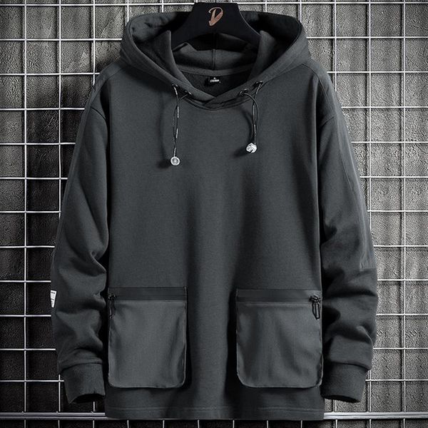 men's hoodies & sweatshirts spring autumn multi-pockets oversized hoodie men streetwear adjustable hooded hip hop male pullover clothe, Black
men's hoodies & sweatshirts spring autumn multi-pockets oversized hoodie men streetwear adjustable hooded hip hop male pullover clothe, Black