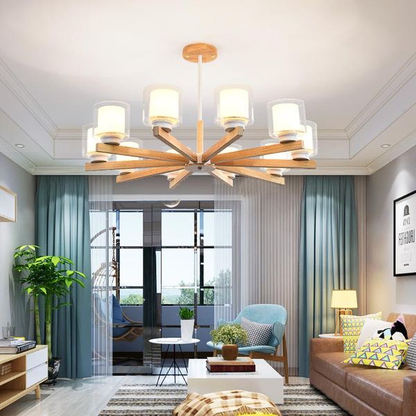 pendant lamps simple living room droplight log wood dining lamp chinese style north european solid bedroom
pendant lamps simple living room droplight log wood dining lamp chinese style north european solid bedroom