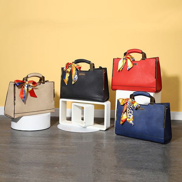 handbag 2021 women's elegant city simple tote bag silk scarf one shoulder messenger female
handbag 2021 women's elegant city simple tote bag silk scarf one shoulder messenger female