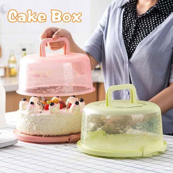 storage bottles & jars durable round cupcake container cake box handheld birthday wedding kitchen tool portable plastic no deformation seali
storage bottles & jars durable round cupcake container cake box handheld birthday wedding kitchen tool portable plastic no deformation seali