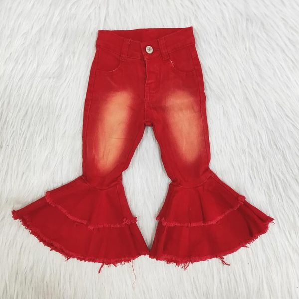selling kids fashion double ruffle jeans baby girls bleached denim pants teenagers fall winter trousers, Blue
selling kids fashion double ruffle jeans baby girls bleached denim pants teenagers fall winter trousers, Blue
