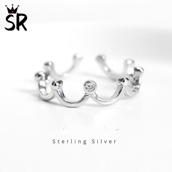 wedding rings sr 100% 925 sterling silver crown open zircon finger for women princess queen engagement fine jewelry, Slivery;golden
wedding rings sr 100% 925 sterling silver crown open zircon finger for women princess queen engagement fine jewelry, Slivery;golden