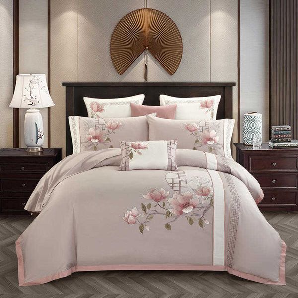 luxury egyptian cotton classical bedding set king size chic embroidery bed set bed sheet set pillowcase parrure de lit t200517
luxury egyptian cotton classical bedding set king size chic embroidery bed set bed sheet set pillowcase parrure de lit t200517