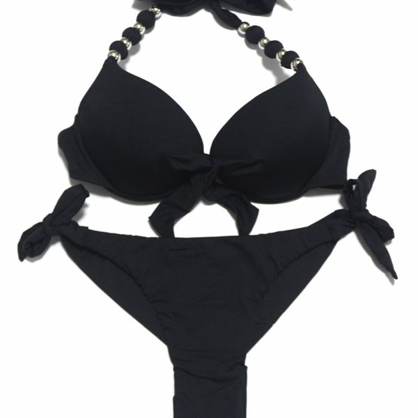 eonar up 2021 women bandage swimsuits brazilian cut bottom bikini set bathing suits maillot de bain femme swimwear, White;black
eonar up 2021 women bandage swimsuits brazilian cut bottom bikini set bathing suits maillot de bain femme swimwear, White;black