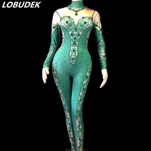 women's jumpsuits & rompers bright green rhinestones jumpsuit stretch leotard bodysuit women nightclub clothing party celebration singe, Black;white
women's jumpsuits & rompers bright green rhinestones jumpsuit stretch leotard bodysuit women nightclub clothing party celebration singe, Black;white
