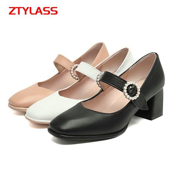dress shoes big size women pumps 34-45 fashion buckle mary jane comfort square toe high heels spring summer thick heel, Black
dress shoes big size women pumps 34-45 fashion buckle mary jane comfort square toe high heels spring summer thick heel, Black