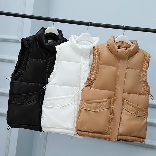 women's vests winter down vest women short windbreaker lightweight coat warm waistcoat female white duck sleeveless jacket, Black;white
women's vests winter down vest women short windbreaker lightweight coat warm waistcoat female white duck sleeveless jacket, Black;white
