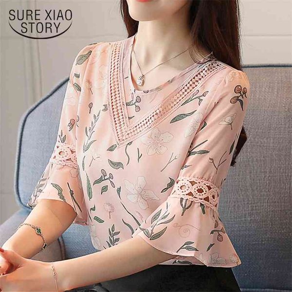 fashion print chiffon blouse women shirt flare sleeve summer hollow blouses shirts blusas 0278 40 210506, White
fashion print chiffon blouse women shirt flare sleeve summer hollow blouses shirts blusas 0278 40 210506, White