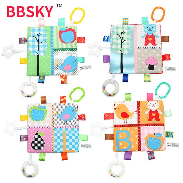 Babys mouthable square towel with ring ring soft ringed paper color label baby teether soothing towel
Babys mouthable square towel with ring ring soft ringed paper color label baby teether soothing towel