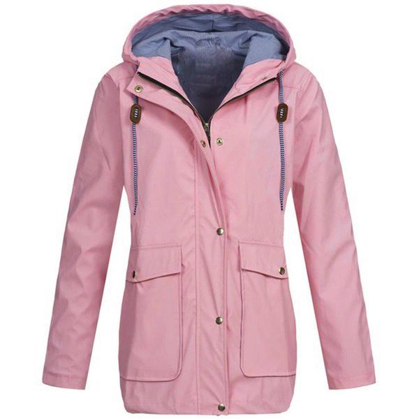 women's jackets womens pure color outdoor coat windproof waterproof hooded raincoat for women 2021 4 seasons jacket veste femme, Black;brown
women's jackets womens pure color outdoor coat windproof waterproof hooded raincoat for women 2021 4 seasons jacket veste femme, Black;brown