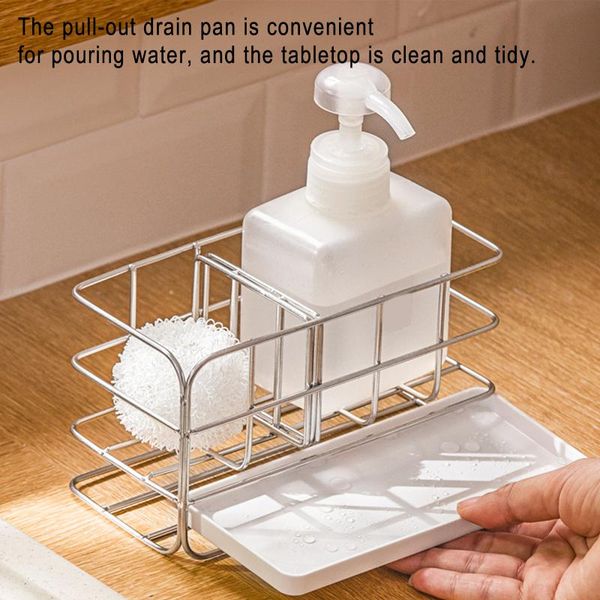 kitchen sink caddy sponge holder expandable storage drain rack soap brush organizer basket & organization
kitchen sink caddy sponge holder expandable storage drain rack soap brush organizer basket & organization