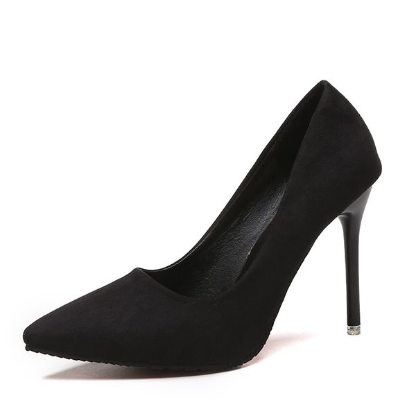 2021 black tip high heels womens thin heeled semi-high heeled shallow mouth all-match womens shoes 1
2021 black tip high heels womens thin heeled semi-high heeled shallow mouth all-match womens shoes 1