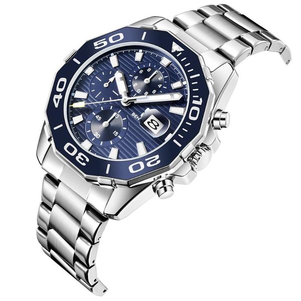 wristwatches 2021 unique men's watches stainless steel quartz chronograph wristwatch date window display business fashion style ratatin, Slivery;brown
wristwatches 2021 unique men's watches stainless steel quartz chronograph wristwatch date window display business fashion style ratatin, Slivery;brown