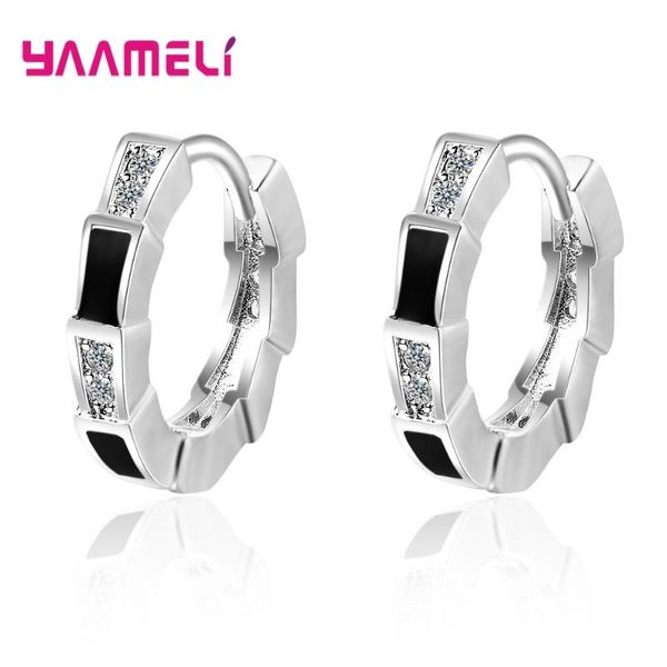hoop & huggie simple 925 sterling silver hoops earrings cz zircon classic charming wedding engagement jewelry bijoux, Golden;silver
hoop & huggie simple 925 sterling silver hoops earrings cz zircon classic charming wedding engagement jewelry bijoux, Golden;silver