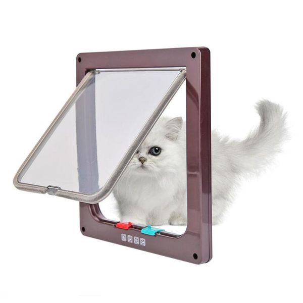 cat carriers,crates & houses 4 way lockable dog security flap door kitten puppy pets plastic gate abs pet supplies
cat carriers,crates & houses 4 way lockable dog security flap door kitten puppy pets plastic gate abs pet supplies