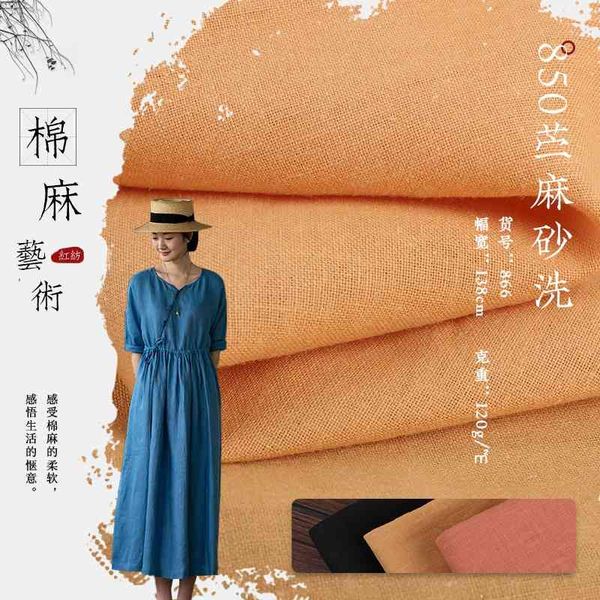 850 sand water washed ramie plain shirt pants spring and summer fashion dress fabric, Black;white
850 sand water washed ramie plain shirt pants spring and summer fashion dress fabric, Black;white