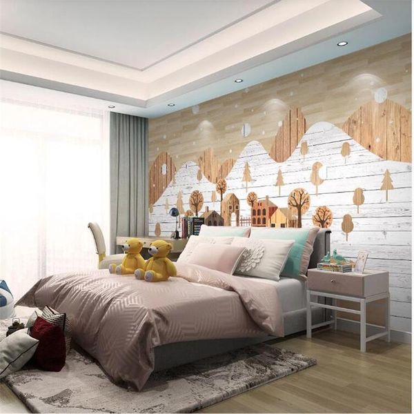 wallpapers wellyu custom wallpaper nordic winter landscape wood plank grain anti-wood house tv background wall painting behang
wallpapers wellyu custom wallpaper nordic winter landscape wood plank grain anti-wood house tv background wall painting behang