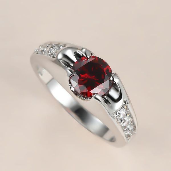 vintage female red crystal stone ring charm silver color wedding rings for women minimalist round zircon thin engagement, Slivery;golden
vintage female red crystal stone ring charm silver color wedding rings for women minimalist round zircon thin engagement, Slivery;golden