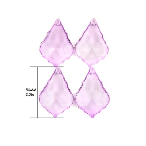 wholesales 50mm lilac 40pcs glass crystal chandelier prisms parts hanging pendants for home/wedding decoartion
wholesales 50mm lilac 40pcs glass crystal chandelier prisms parts hanging pendants for home/wedding decoartion
