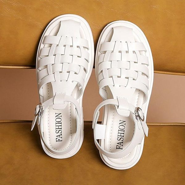 sandals women platform 2021 summer round toe hollow-out breathable casual ladies flats shoes female designer fashion, Black
sandals women platform 2021 summer round toe hollow-out breathable casual ladies flats shoes female designer fashion, Black