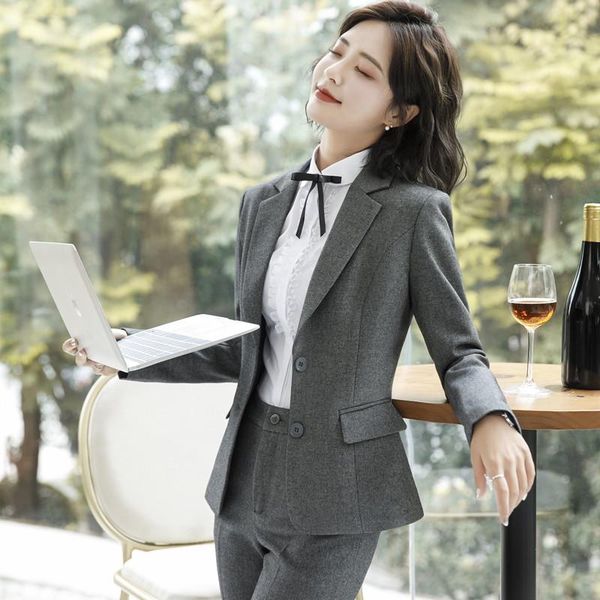 spring fall trouser and jacket black suit women work wear elegant business two piece ladies office pant blazer women's pants, White
spring fall trouser and jacket black suit women work wear elegant business two piece ladies office pant blazer women's pants, White