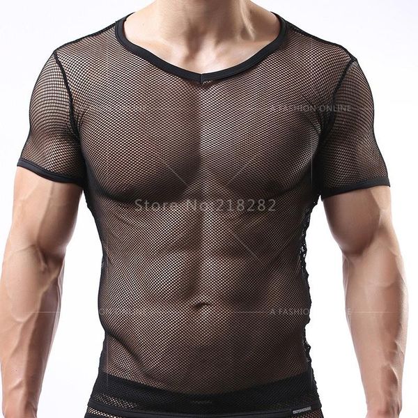 bras sets summer men's fishnet shirts see-thru plus size xl cut-outs t breathable stretched mesh tess shirt gay lingerie, Red;black
bras sets summer men's fishnet shirts see-thru plus size xl cut-outs t breathable stretched mesh tess shirt gay lingerie, Red;black