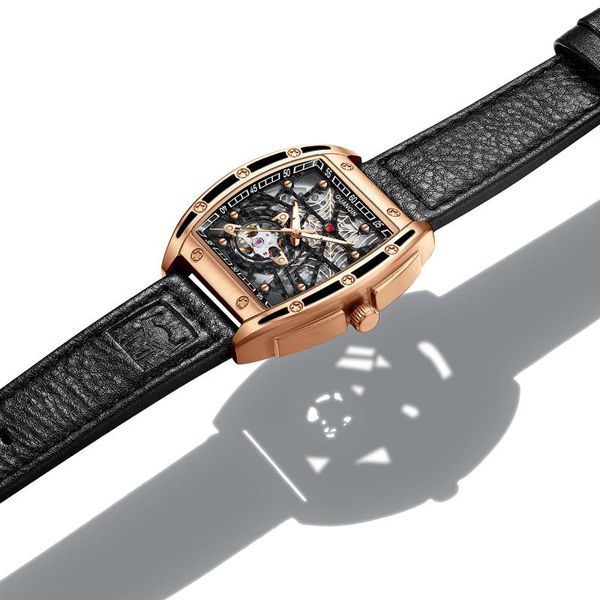 wristwatches watches mens 2021 automatic mechanical watch men tonneau japanese movement guanqin sapphire waterproof wine barrel type luminou, Slivery;brown
wristwatches watches mens 2021 automatic mechanical watch men tonneau japanese movement guanqin sapphire waterproof wine barrel type luminou, Slivery;brown