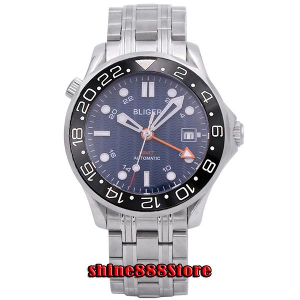 wristwatches 41mm automatic mechanical men watch sapphire crystal stainless steel bracelet luminous waterproof calendar gmt male, Slivery;brown
wristwatches 41mm automatic mechanical men watch sapphire crystal stainless steel bracelet luminous waterproof calendar gmt male, Slivery;brown
