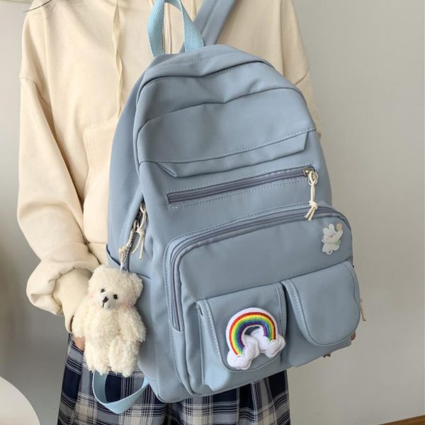 backpack taoxiaolu kawaii women fashion nylon waterproof rucksack for teenager girl school bag cute femal bookbag travel mochila
backpack taoxiaolu kawaii women fashion nylon waterproof rucksack for teenager girl school bag cute femal bookbag travel mochila