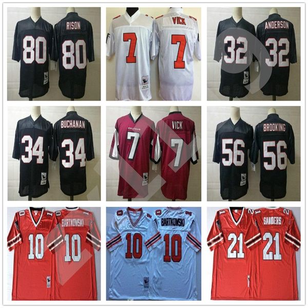 ncaa vintage retro football jersey #21 deion sanders brett favre 7 michael vick 10 bartkowski 56 brooking 80 rison buchanan 32 anderson jers, Black
ncaa vintage retro football jersey #21 deion sanders brett favre 7 michael vick 10 bartkowski 56 brooking 80 rison buchanan 32 anderson jers, Black