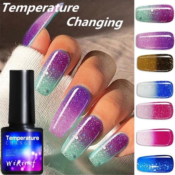 nail polish 8ml thermal color change gel temperature changing soak off uv hybrid varnish magic art decor t0790
nail polish 8ml thermal color change gel temperature changing soak off uv hybrid varnish magic art decor t0790