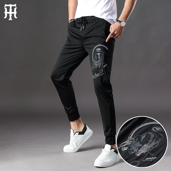 pants fashionable the casual men's brand spring and summer thin legged , , daniu sports, Black
pants fashionable the casual men's brand spring and summer thin legged , , daniu sports, Black