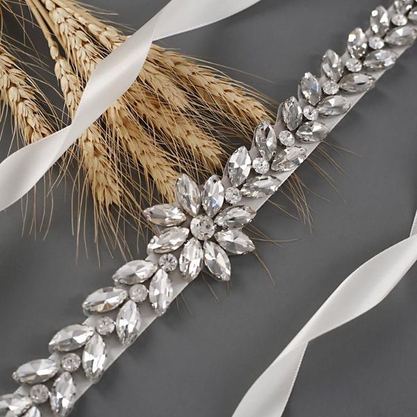 wedding sashes amorarsi s389 handmade rhinestone silver belt diamond belts for women transparent bridal bride accessories, White
wedding sashes amorarsi s389 handmade rhinestone silver belt diamond belts for women transparent bridal bride accessories, White