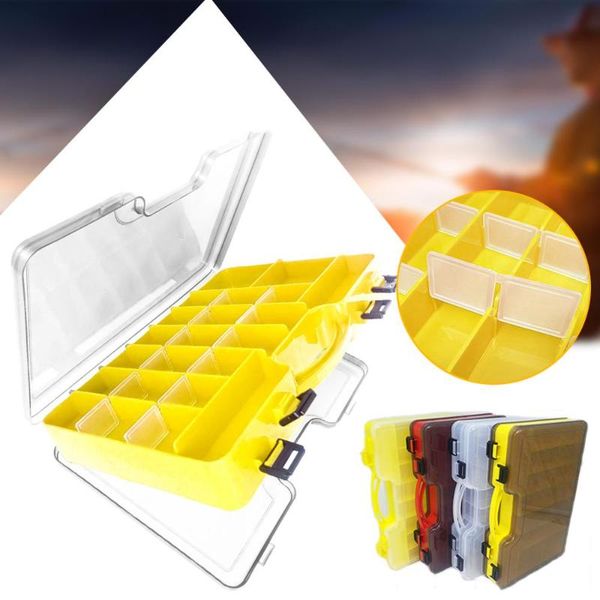 portable double-sided fishing tackle box bait transparent color plastic storage tool es fr us ship accessories
portable double-sided fishing tackle box bait transparent color plastic storage tool es fr us ship accessories