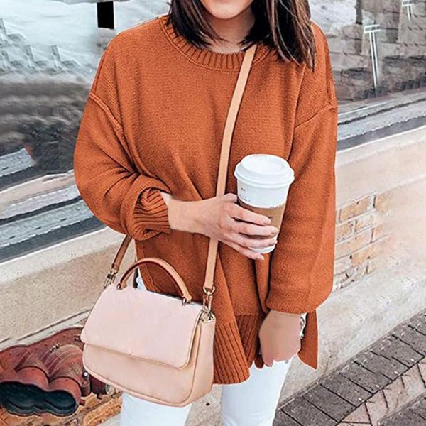 women's sweaters sweater o neck fashion pullover casual elegant knitwear clothes loose warm knitted for work, White;black
women's sweaters sweater o neck fashion pullover casual elegant knitwear clothes loose warm knitted for work, White;black