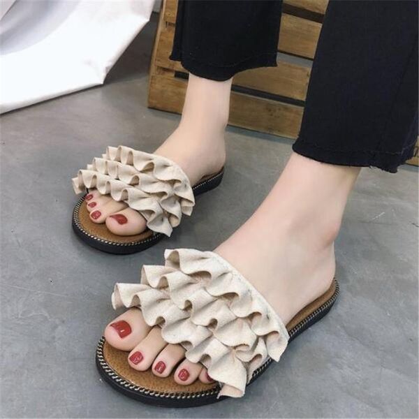 large size flat women's slides shoes summer style breathable platform slippers casual women sandals fashion womens shoe, Black
large size flat women's slides shoes summer style breathable platform slippers casual women sandals fashion womens shoe, Black