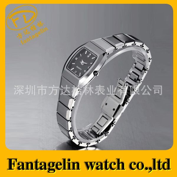 high grade women's waterproof business fashion watch tungsten steel quartz, Slivery;brown
high grade women's waterproof business fashion watch tungsten steel quartz, Slivery;brown