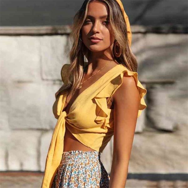 solid bodycon summer short blusas ruffle sleeve v neck shirts beach streetwear casual tunic womens and blouses 210401, White
solid bodycon summer short blusas ruffle sleeve v neck shirts beach streetwear casual tunic womens and blouses 210401, White