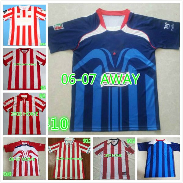 2006 2007 2008 chivas retro guadalajara soccer jerseys 06 07 regal o.peralta i.brizuela a.pulido football shirt, Black
2006 2007 2008 chivas retro guadalajara soccer jerseys 06 07 regal o.peralta i.brizuela a.pulido football shirt, Black