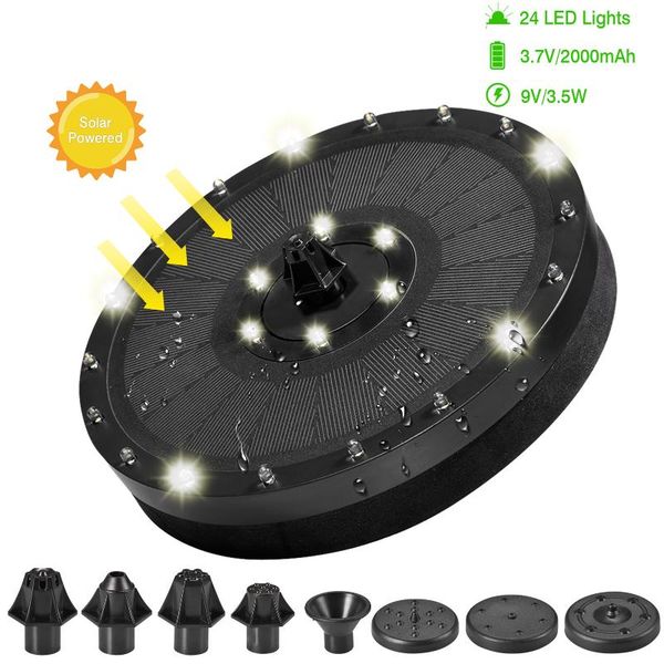 9v/3.5w led solar water fountain battery floating garden bird bathtubs, gardens decoration decorations
9v/3.5w led solar water fountain battery floating garden bird bathtubs, gardens decoration decorations