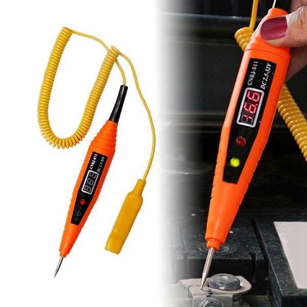 2.5-32v spring line car digital lcd electric voltage tester pen led light probe detector for motorcycle automotive tools diagnostic
2.5-32v spring line car digital lcd electric voltage tester pen led light probe detector for motorcycle automotive tools diagnostic