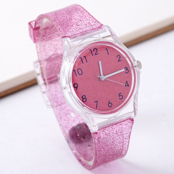 children's watch quartz watches jelly wristwatch for girl boy baby student sport transparent plastic colour six, Slivery;brown
children's watch quartz watches jelly wristwatch for girl boy baby student sport transparent plastic colour six, Slivery;brown