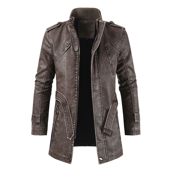 fashion winter leather jacket men outdoor motorcycle jackets mens plus velvet warm faux leather coats casual pu outerwear, Black
fashion winter leather jacket men outdoor motorcycle jackets mens plus velvet warm faux leather coats casual pu outerwear, Black