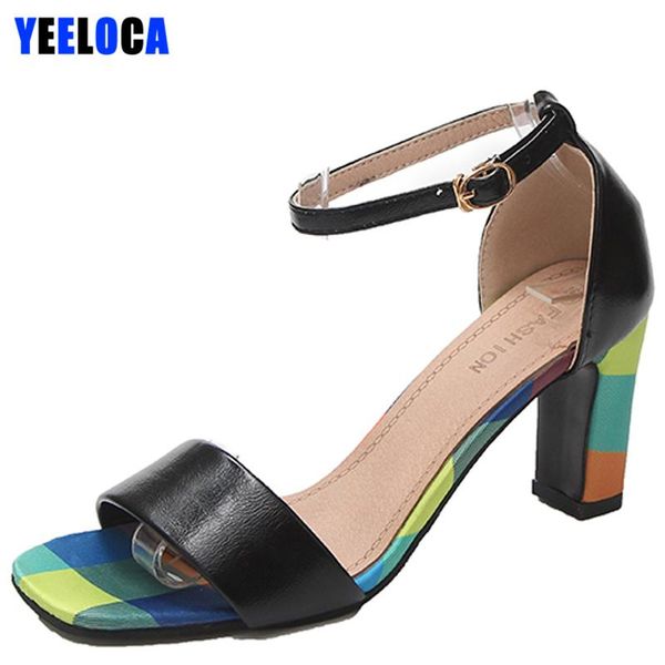 sandals women summer open toe mixed colors high heels cover heel square buckle strap fashion black shoes woman
sandals women summer open toe mixed colors high heels cover heel square buckle strap fashion black shoes woman