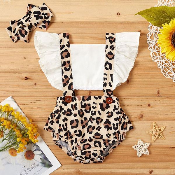 rompers leopard print baby girl clothes headband set summer kids bodysuit rufle sleeveless princess infant toddler romper jumpsuit, Blue
rompers leopard print baby girl clothes headband set summer kids bodysuit rufle sleeveless princess infant toddler romper jumpsuit, Blue