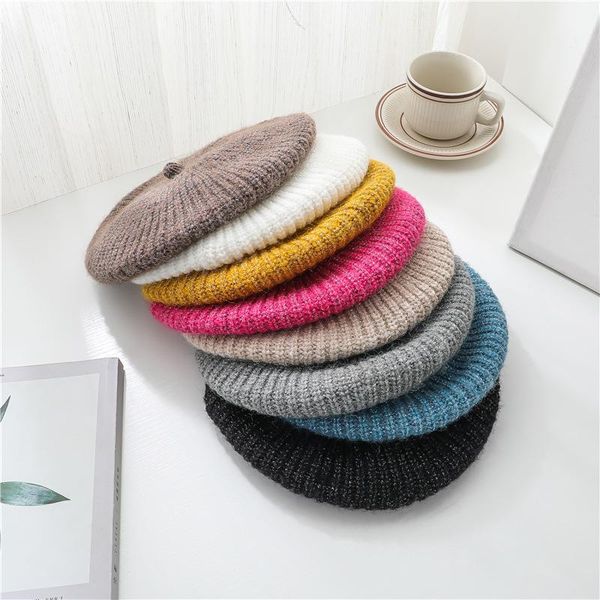 berets 2021 autumn and winter knitted hat woolen korean version ins warm beret women dome solid painter, Blue;gray
berets 2021 autumn and winter knitted hat woolen korean version ins warm beret women dome solid painter, Blue;gray