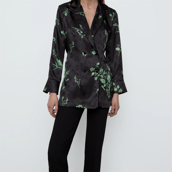 women's blouses & shirts zxqj women 2021 fashion with belt crossover jacquard vintage long sleeve side vents female blusas chic, White
women's blouses & shirts zxqj women 2021 fashion with belt crossover jacquard vintage long sleeve side vents female blusas chic, White