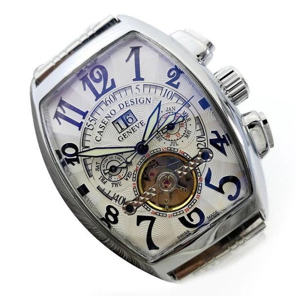 wristwatches fashion mens double display automatic watch belt date portable men's mechanical watches steel band, Slivery;brown
wristwatches fashion mens double display automatic watch belt date portable men's mechanical watches steel band, Slivery;brown