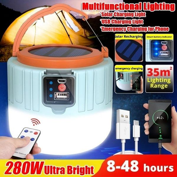 portable lanterns solar led camping light usb rechargeable bulb waterproof emergency lamp for bbq hiking drop ship
portable lanterns solar led camping light usb rechargeable bulb waterproof emergency lamp for bbq hiking drop ship